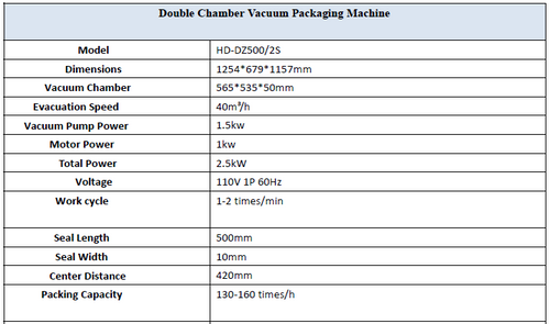 Dual Vaccum Packaging Machine